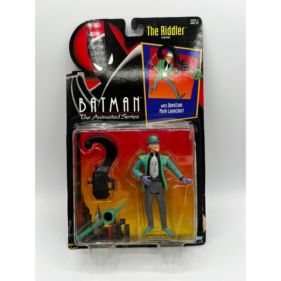 Kenner Other - VTG 1992 Kenner Batman The Animated Series The Riddler Figure New Sealed READ